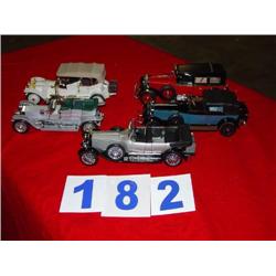 (5) COLLECTOR CAR MODELS
