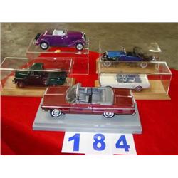 (5) COLLECTOR CAR MODELS