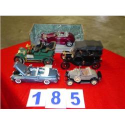 (5) COLLECTOR CAR MODELS