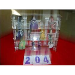 GONE WITH THE WIND DISPLAY, WITH MODELS OF FIGURINES OF PEOPLE