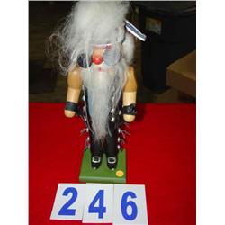 BIKER MAN NUT CRACKER