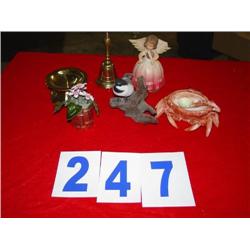 BOX LOT MISC. OF FIGURINES