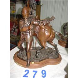 ZULU WAR BRONZE STATUE
