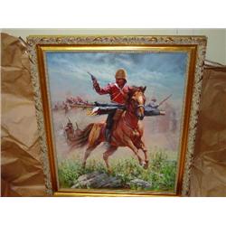 ZULU OIL PAINTING