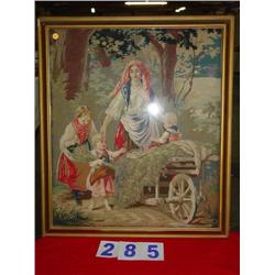 NEEDLE POINT OVER 100 YEARS OLD