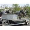 Image 1 : AIRBOAT #18 VIN/NC2414WN W/TRAILER #305 VIN/MONP10Y10111687