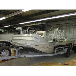 AIRBOAT / VIN#  NC7356CF sells w/1994 trl., vin/1729