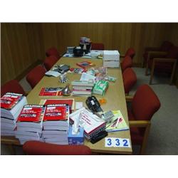 REMAINIG CONTENTS OF CONFERENCE ROOM, INCLUDING CONFERENCE TABLE AND 12 CHAIRS