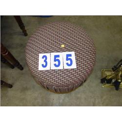 COVERED OTTOMAN