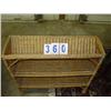 Image 1 : WICKER BOOK SHELF