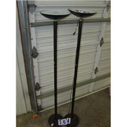(2) FLOOR LAMPS