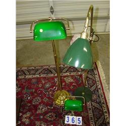 TABLE LAMP AND (2) FLOOR LAMP