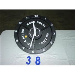 BODY SOLID STRENGTH TRAINING TIME WALL CLOCK