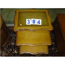 (3) MATCHING END TABLES