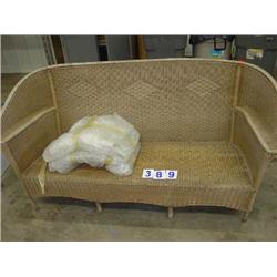 WICKER SOFA