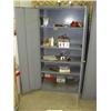 Image 1 : METAL CABINET AND CONTENTS