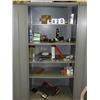 Image 1 : METAL CABINET AND CONTENTS