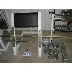 MAXICAM PREACHER CURL SEAT WITH WEIGHTS