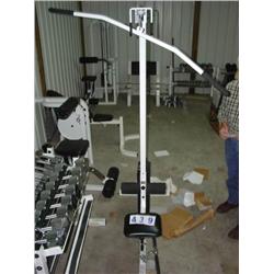 SEATED PULL DOWN MACHINE OR STANDING ROW MACHINE