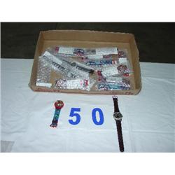 BOX OF WATCHES