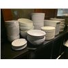 Image 1 : ASSORTED WHITE COMMERCIAL DISHWARE