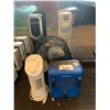 Image 1 : 2 OIL RADIATOR SPACE HEATERS, MASTERCRAFT SPACE HEATER, A FEBREZE FAN, & 2 COOL WORKS FLOOR FANS