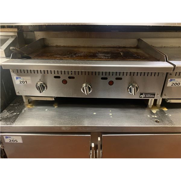 EFI STAINLESS STEEL COMMERCIAL 36" NATURAL GAS GRIDDLE