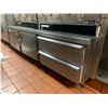 Image 1 : STAINLESS STEEL COMMERCIAL 2 DOOR 2 DRAWER REFRIGERATED EQUIPMENT STAND APPROX. 76"W X 38"D X 36"H