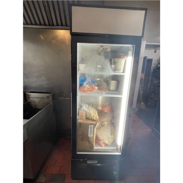 PATRIOT FOOD SERVICES EQUIPMENT FBGM23F-W B SERIES SINGLE DOOR COMMERCIAL GLASS FRONT FREEZER