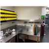 Image 3 : TERMINAL STAINLESS STEEL COMMERCIAL CORNER WORK STATION WITH 2 BAY SINK & SINGLE DRAWER 95"W