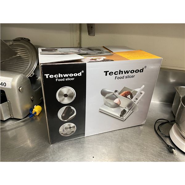 TECHWOOD TWFS-289 COMMERCIAL COUNTERTOP PROFESSIONAL DELI SLICER