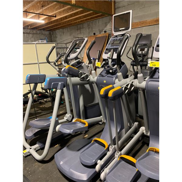 PRECOR USA 100I COMMERCIAL 110V ADAPTIVE MOTION TRAINER WITH CARDIO THEATER DISPLAY & CUP HOLDER