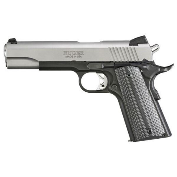 RUGER SR1911 .45ACP FS 8-SHOT LIGHTWEIGHT G10 GRIPS