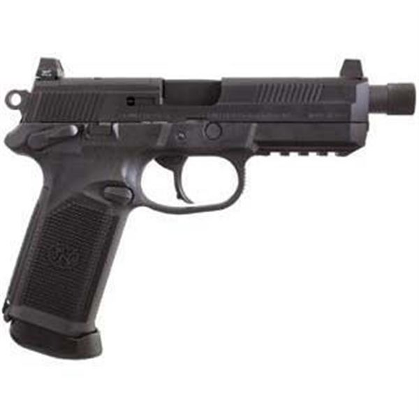 FN FNX-45 TACTICAL 45ACP 5.3" BLK MS NS (2) 15RD