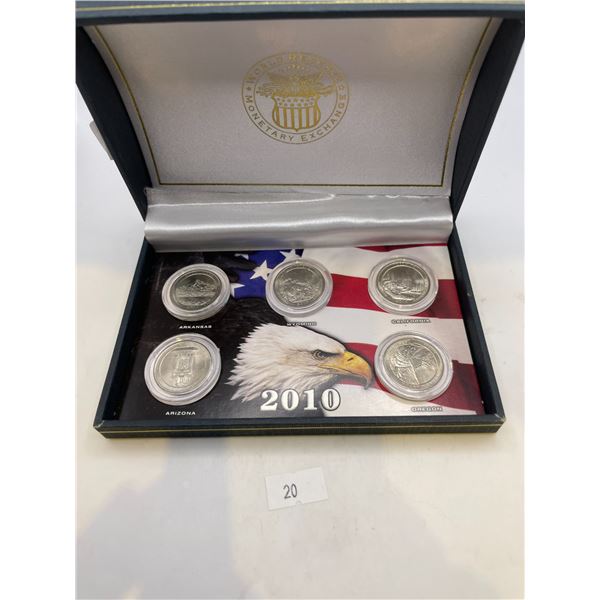 2010 American Commemorative Quarter Set