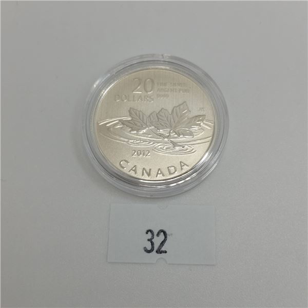 RCM $20 Fine Silver Coin - Farewell to the Penny