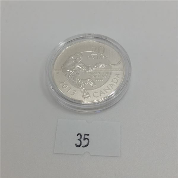 RCM $20 Fine Silver Coin - Hockey