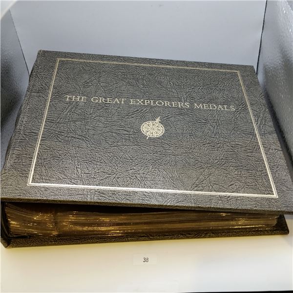 The Great Explorer's Medals Binder