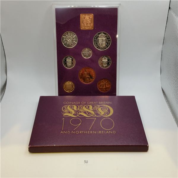 1970 Coinage of Great Britain and Northern Ireland