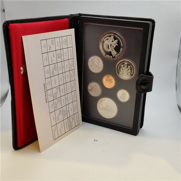 1983 Double Dollar Proof Set