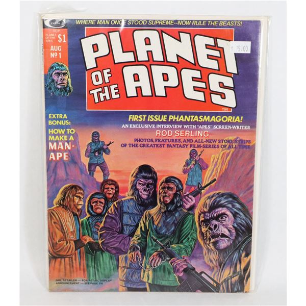 CURTIS PLANET OF THE APES ISSUE #1