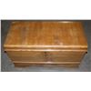 Image 2 : VINTAGE CEDAR LINED TRUNK -NO TRANSPORT TO EDMONTON