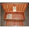 Image 3 : VINTAGE CEDAR LINED TRUNK -NO TRANSPORT TO EDMONTON