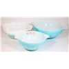 Image 2 : 3PC VINTAGE PYREX BOWLS