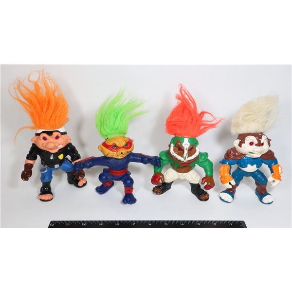 BUNDLE OF BATTLE TROLLS FIGURES BY HASBRO