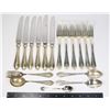Image 1 : LOT OF STAMPED STERLING SILVER FORKS, KNIVES,