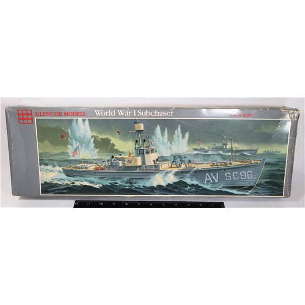 WW1 SUBCHASER MODEL KIT NOT BUILT