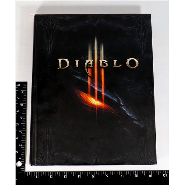 DIABLO III STRATEGY GUIDE HARDCOVER BOOK