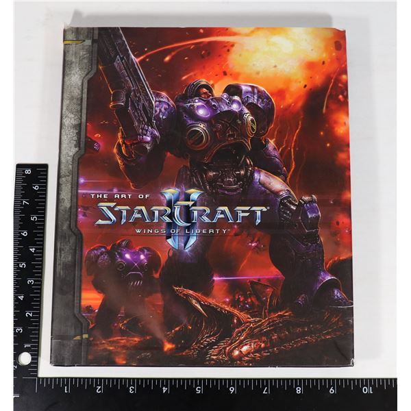 THE ART OF STARCRAFT WINGS OF LIBERTY HARDCOVER