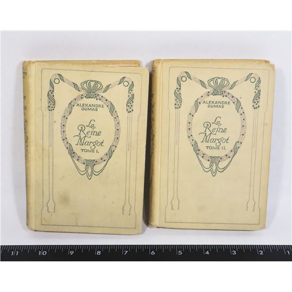 LA REINE MARGOT TOME I AND TOME II HARDCOVER